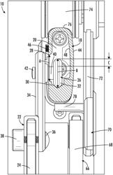 Shower door assembly