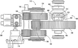 Electric drive axle with multi-speed gearbox