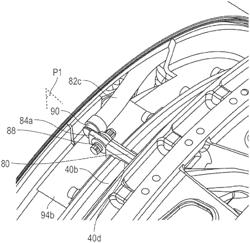 Rigid bar for electrically connecting a machine in an aircraft turbine engine