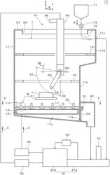 Abrasive peening apparatus and abrasive peening method