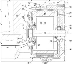 Axle assembly having an electric motor module