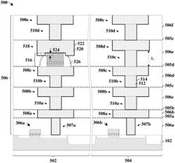 Interconnect landing method for RRAM technology