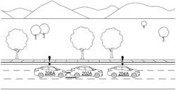 Leveraging rear-view sensors for automatic emergency braking in autonomous machine applications