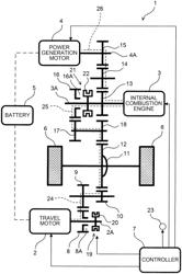 Power transmission device for vehicle