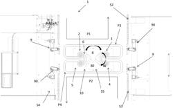 System for assembling and filling two groups of electronic cigarettes