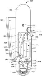 Fluid cartridge with valve mechanism