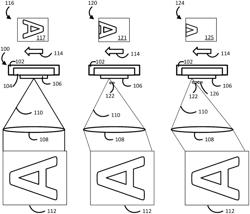 Method and system for scanning of a transparent plate during earth observation imaging