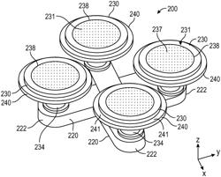 Single wafer processing environments with spatial separation