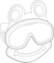 Animal-themed goggles