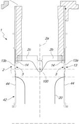 Removal device for removing a knitted tubular manufacture from a circular knitting machine for hosiery or the like