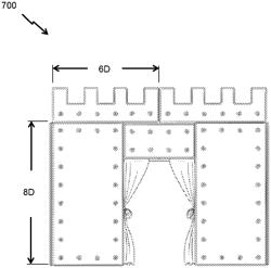 Furniture and large-scale play structures having ideal modularity