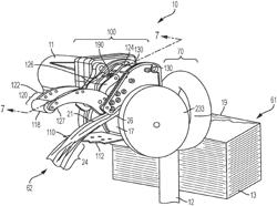 Dunnage cut-assist biasing member