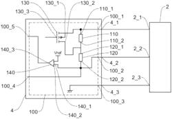 Device for automatic detection of coupling between electronic devices