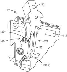 Solid-state circuit breaker that turns off electronics before primary main contacts are opened