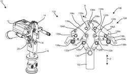 Clinch mechanism for assembling a printed circuit board with electronic components