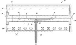 SEMICONDUCTOR PROCESSING CHAMBER WITH FILAMENT LAMPS HAVING NONUNIFORM HEAT OUTPUT