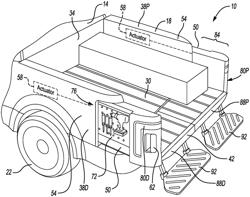 Extendable cargo bed side wall