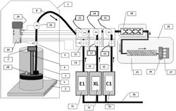 Process and a device assembly useful for producing a molded silicone rubber product from liquid silicone rubber composition via injection molding