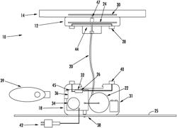 Merchandise security system with inductive charging