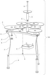 Percussion musical instruments for outdoor installation