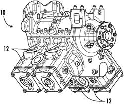 Engine Cylinder with Liner