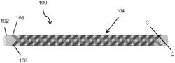 Small diameter, high strength, low elongation, creep resistant, abrasion resistant braided structure