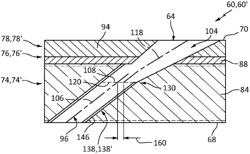 Forming lined cooling aperture(s) in a turbine engine component