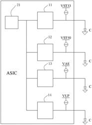 Power Supply Output Apparatus, Fault Diagnosis Method, Airbag Controller and Airbag System