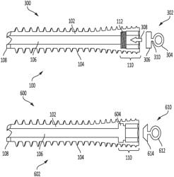 Headless compression screw having an attachment mechanism