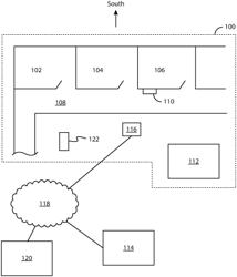 Smart thermostat for controlling adjacent room temperatures