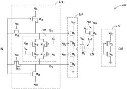 Schmitt trigger with pull-up transistor