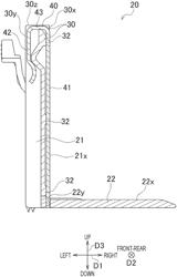 Image recording apparatus and feed tray that includes a side guide inside a pair of sidewalls for roll paper