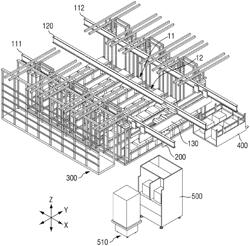 CEILING STORAGE SYSTEM AND CONTROL METHOD THEREOF