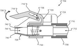 Distal end supported tissue slitting apparatus