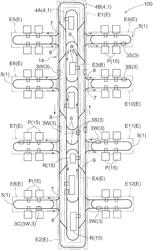 Article transport facility, transport vehicle arranging method, and transport vehicle arranging program