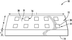 Fabrication method for a component having magnetic and non-magnetic dual phases