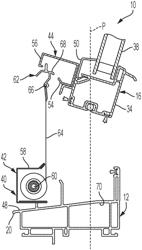 Retractable screen system and fenestration assembly