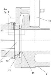 Active sealing ring, in particular for an auto coupling