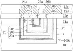 Parallel-connected trench capacitor structure with multiple electrode layers and method of fabricating the same