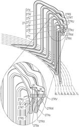 Stator of rotary electric machine and rotary electric machine