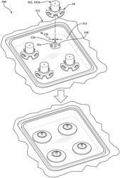 SYSTEM AND METHOD FOR FORMING A MOLDED COMPONENT WITH AN INSERT