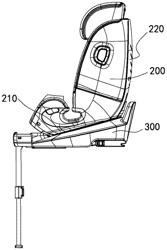 SEAT ADJUSTMENT STRUCTURE AND CHILD SAFETY SEAT