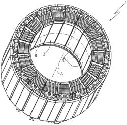 ELECTRIC MACHINE STATOR, AND METHOD FOR MANUFACTURING SUCH A STATOR