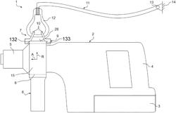 Arrangement for a hand-held power tool, and hand-held power tool