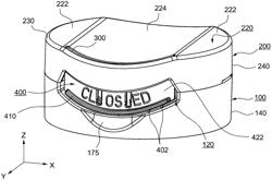 Closure for a container and container with such a closure