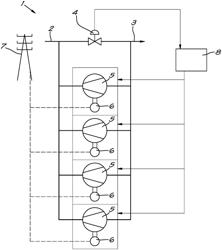 Method and device for expanding a fluid