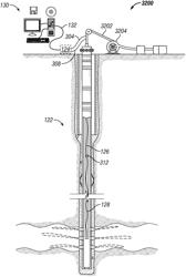 Topside distributed acoustic sensing interrogation of subsea wells with a single optical waveguide