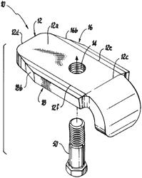 Mechanical grounding clamp