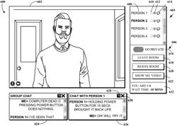 Collaborative virtual waiting room with connection modes