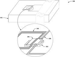 Fabrication of a flux bias line local heating device